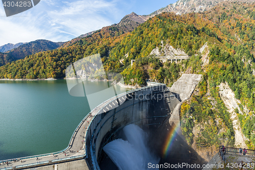 Image of Kurobe dam in Toyama