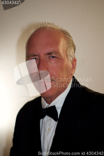 Image of portrait of professional mature man in formalwear