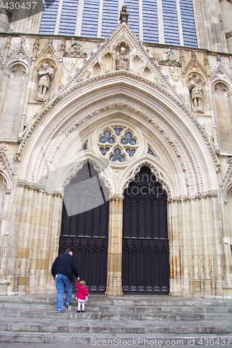 Image of york minster entrance