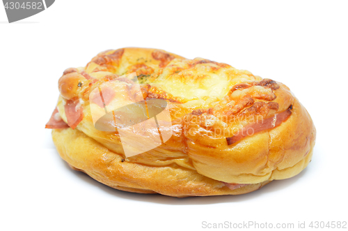 Image of Beautiful ham cheese bun 