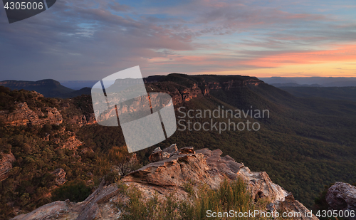 Image of Narrowneck Sunset Blue Mountains