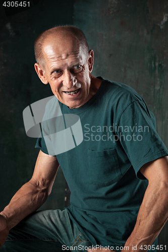 Image of Screaming Senior Man