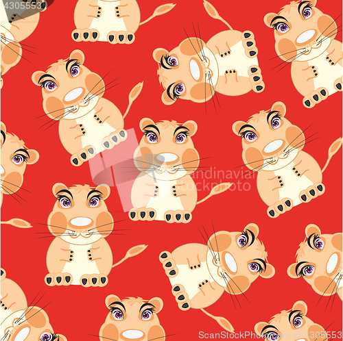 Image of Animal hamster pattern