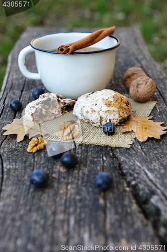 Image of Romantic autumn still life