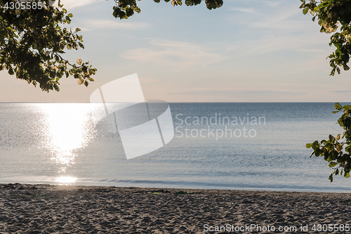 Image of Calm water by the beach