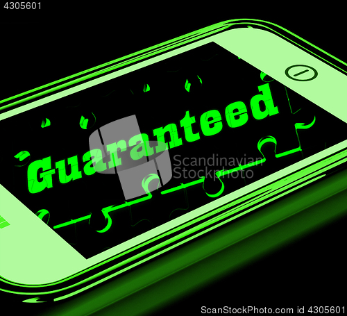 Image of Guaranteed On Smartphone Shows Products Warranty