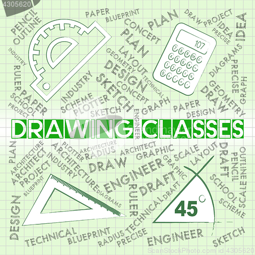 Image of Drawing Classes Means Sketch Education And Creative