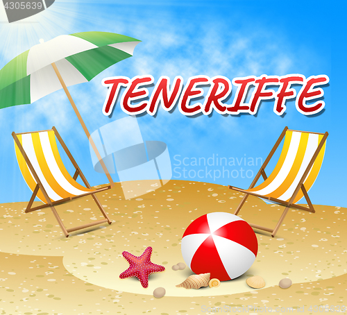 Image of Teneriffe Vacations Represents Summer Time And Beaches