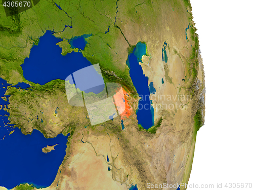 Image of Armenia on Earth