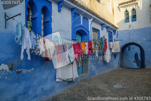 Image of Chefchaouen, the blue city in the Morocco.