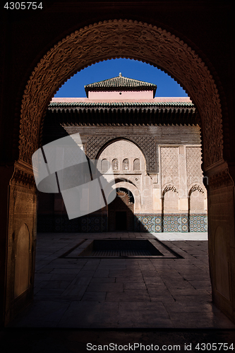 Image of Ali Ben Youssef Madrasa, Marrakesh, Morocco