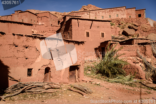 Image of Village in the Atlas Mountains of Morocco