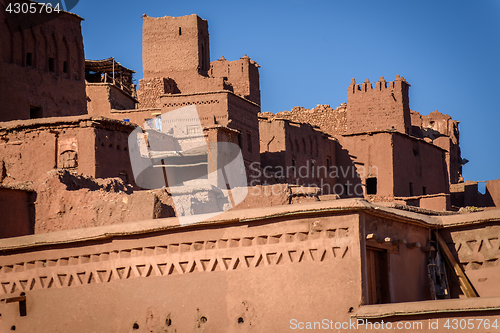 Image of Kasbah Ait Benhaddou in the Atlas Mountains of Morocco
