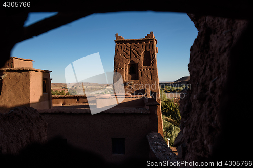 Image of Kasbah Ait Benhaddou in the Atlas Mountains of Morocco
