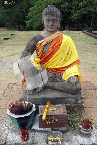 Image of Buddha and shrine