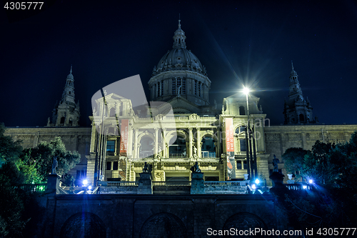 Image of The Museu Nacional d\'Art de Catalunya, Barcelona, Spain