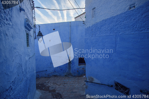 Image of Chefchaouen, the blue city in the Morocco.