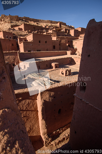 Image of Kasbah Ait Benhaddou in the Atlas Mountains of Morocco