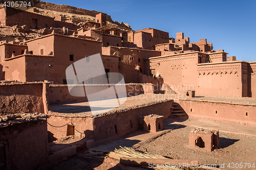 Image of Kasbah Ait Benhaddou in the Atlas Mountains of Morocco