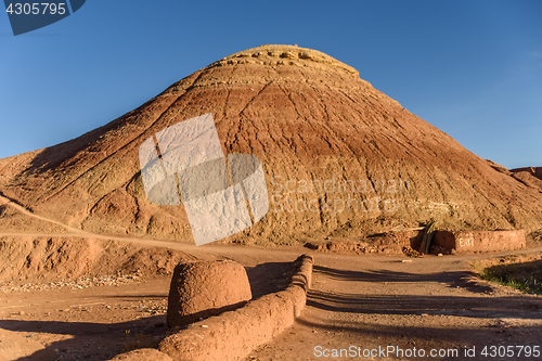 Image of Kasbah Ait Benhaddou in the Atlas Mountains of Morocco