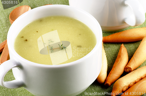 Image of Cream Asparagus Soup