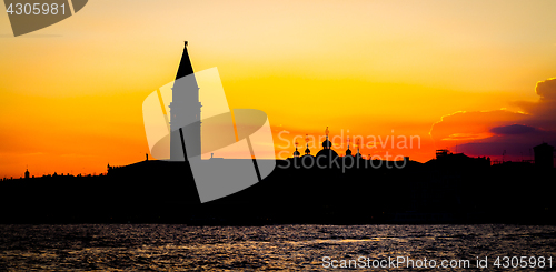 Image of Sunset in Venice, Italy