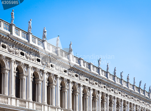 Image of Venice, Italy - Columns perspective