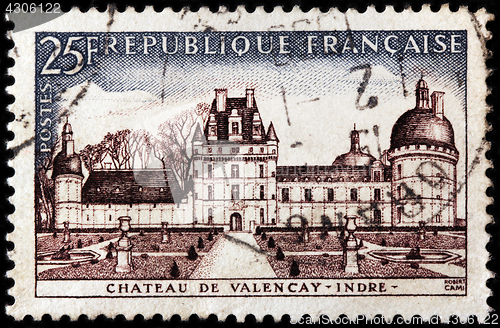 Image of Valencay Castle Stamp