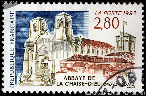 Image of Abbey of Chaise-Dieu Stamp