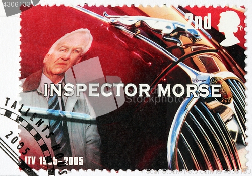 Image of Inspector Morse Stamp