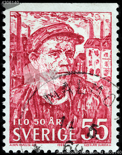 Image of Swedish Worker Stamp