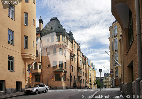 Image of Katajanokka district of Helsinki 