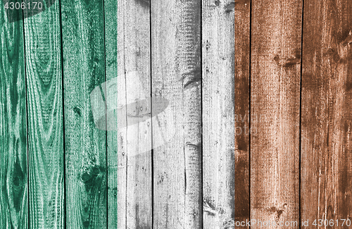 Image of Textured flag of Ireland in nice colors
