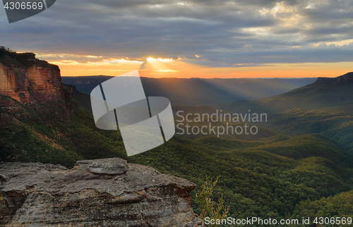 Image of Sunrise Blue Mountains Australia