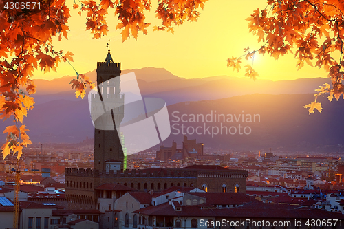 Image of Florence in autumn