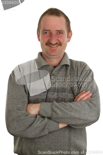 Image of Laughing casual man 