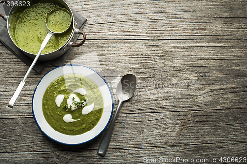 Image of Green soup