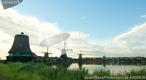 Image of Zaanse Schans Windmills