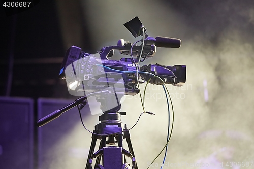 Image of Cameraman at a concert