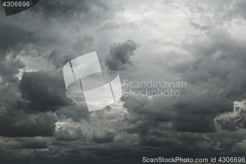 Image of Stormy clouds in the sky