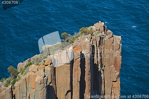 Image of Rugged coastline cliffs