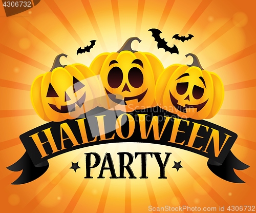 Image of Halloween party sign topic image 6