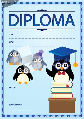 Image of Diploma template image 1