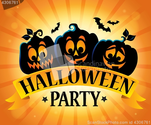 Image of Halloween party sign topic image 5