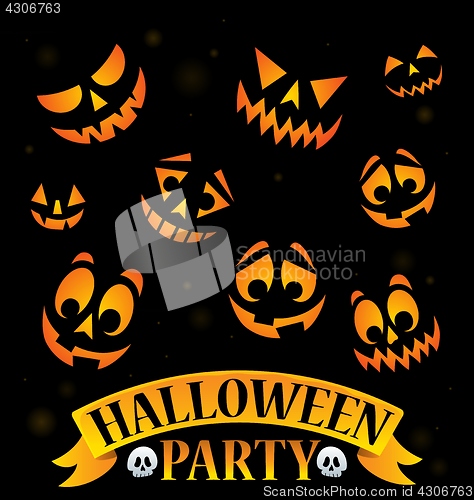 Image of Halloween party sign topic image 7