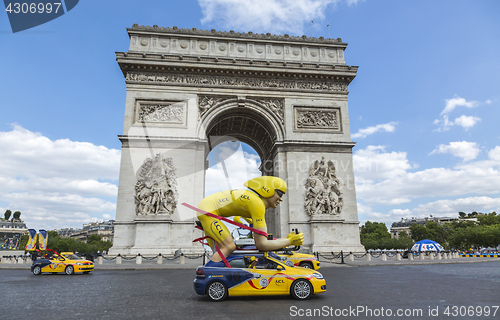 Image of Publicity Caravan in Paris - Tour de France 2016