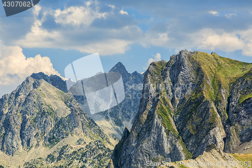 Image of Peaks in Pyrenees Mountains