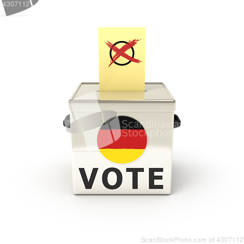 Image of ballot box german election