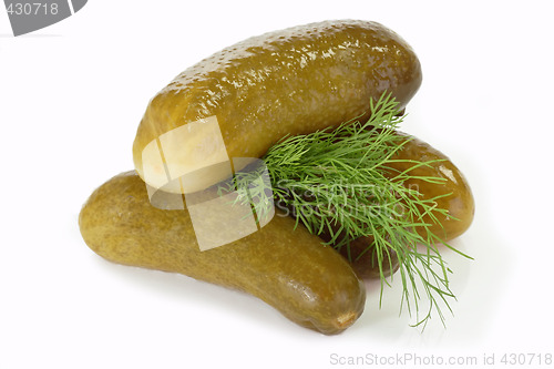 Image of Pickles with Dill