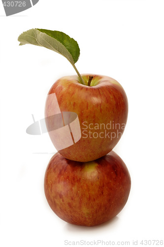 Image of Two Red Apples